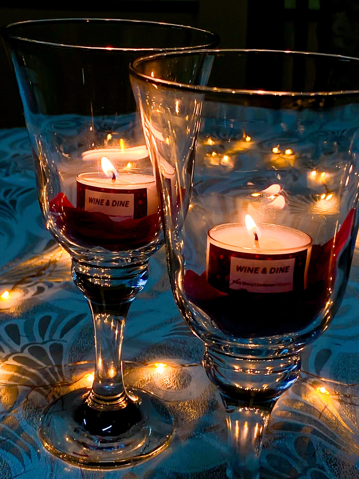 Wine & Dine | Tea Light Gift Set
